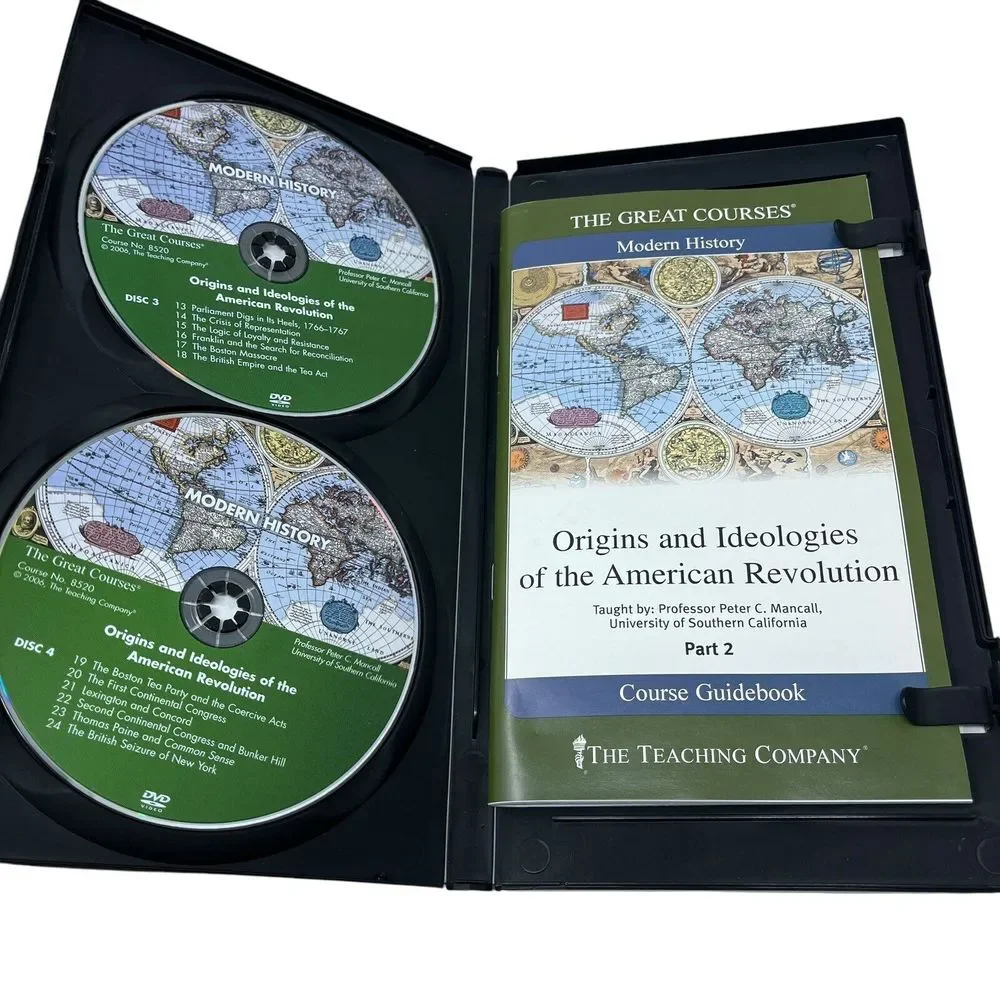 The Great Courses Origins and Ideologies of the American Revolution, 48 Lectures